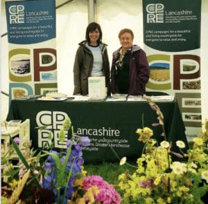 Audrey Dawson at a CPRE event with Anne Kurdock