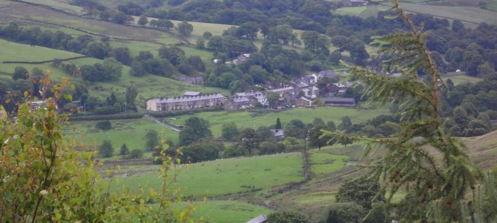 Cliviger, a village close to Burnley