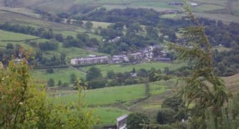 Cliviger, a village close to Burnley