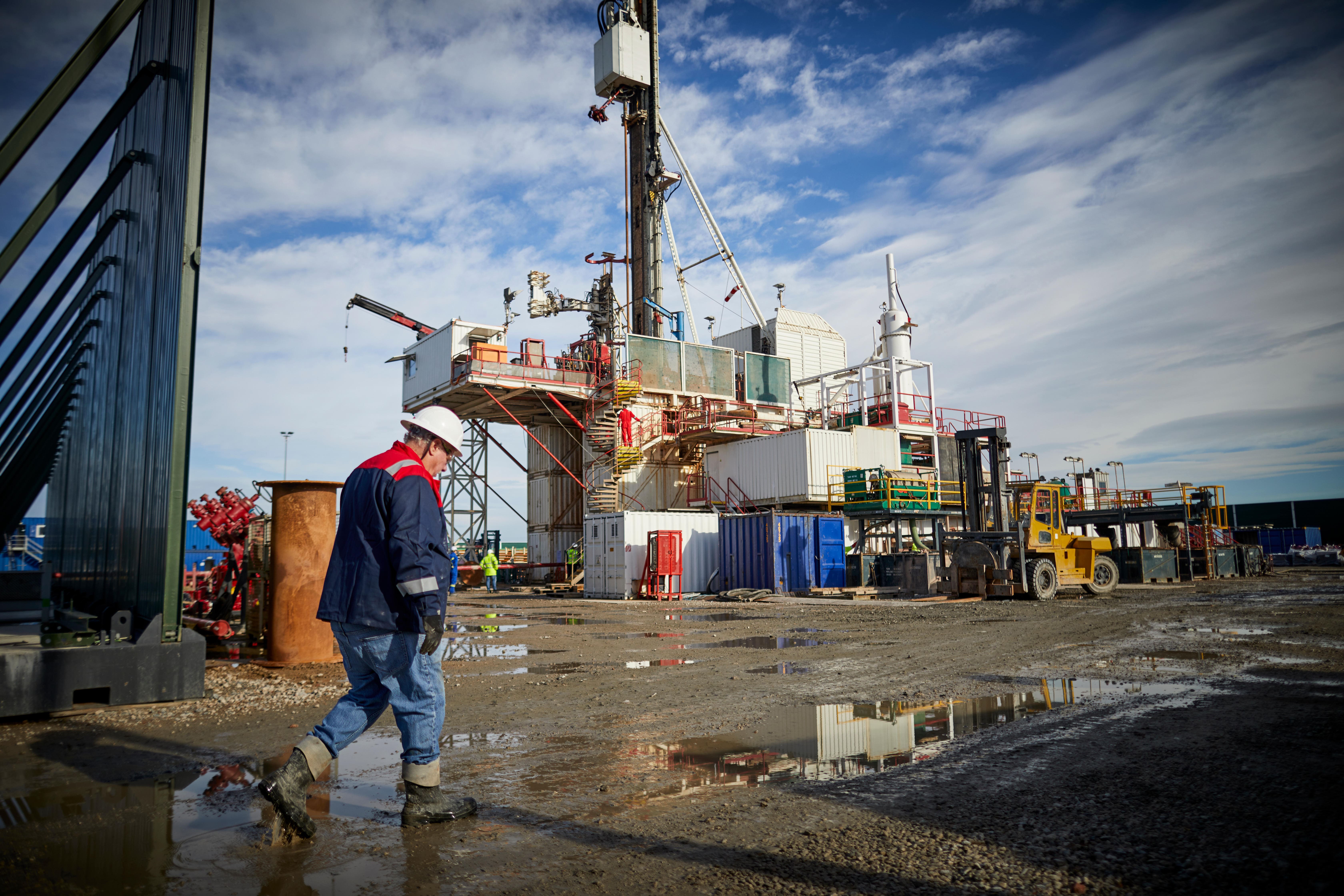 Cuadrilla drilling rig