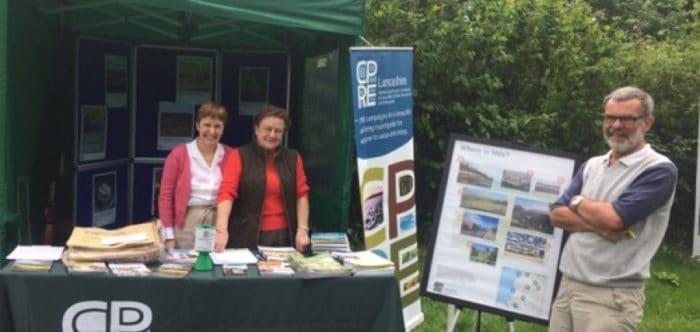 CPRE volunteers at Myerscough Country Show