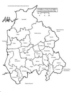 Lancashire Boundary Map