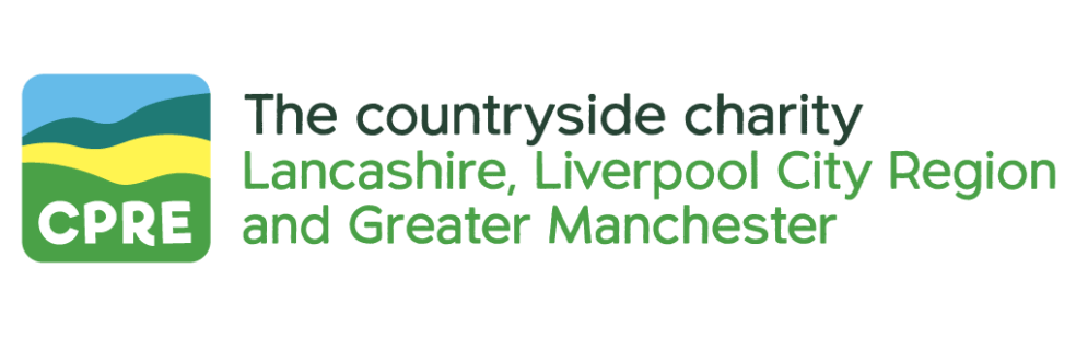 CPRE Lancashire, Liverpool City Region and Greater Manchester logo