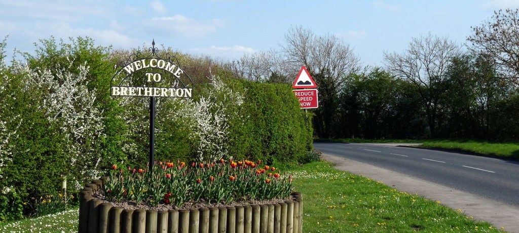 Approaching Bretherton Village On Carr House Lane